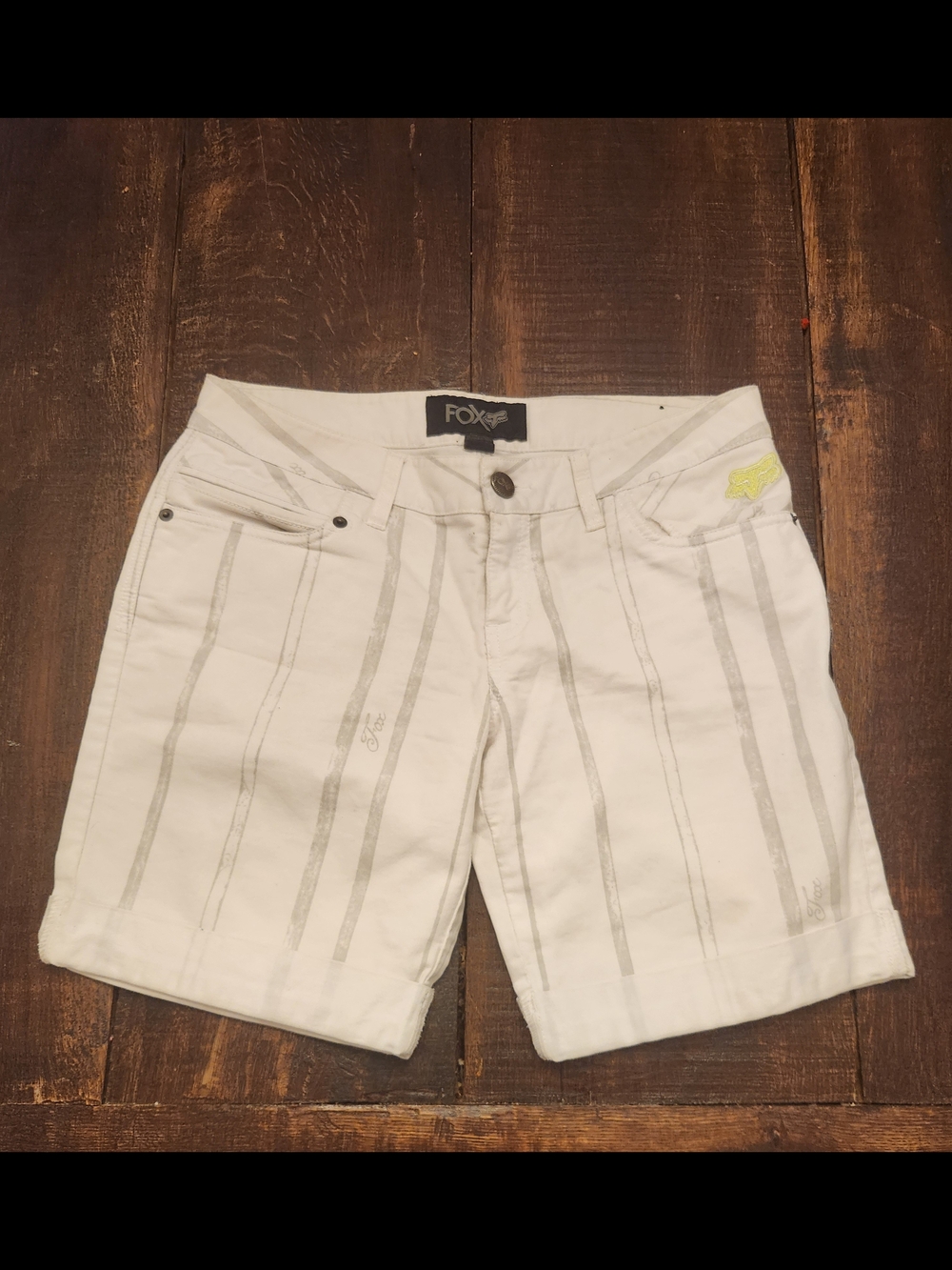 Y2K Fox Racing Shorts. Womens Size 5.